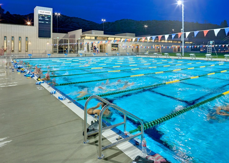 Photo of the Aquatics Center Pool