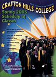 Cover of Spring 2005 Schedule of Classes