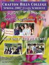 Cover of Spring 2007 Schedule of Classes